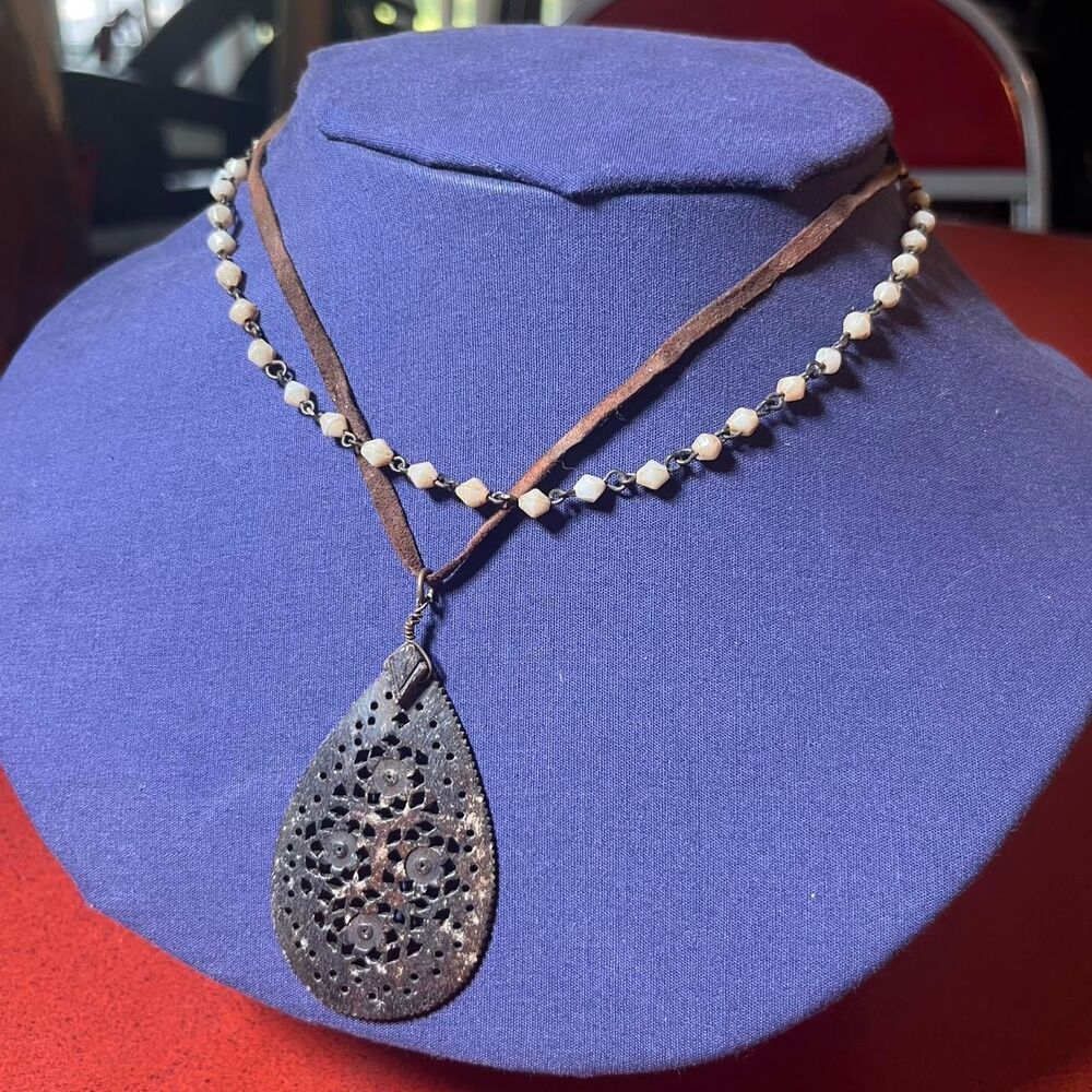 Unbranded Women's Silver and Brown Jewellery